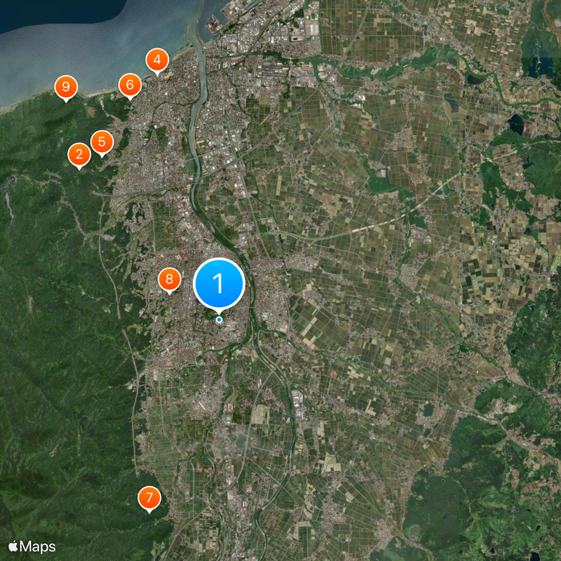 新潟県立高田高等学校 Map