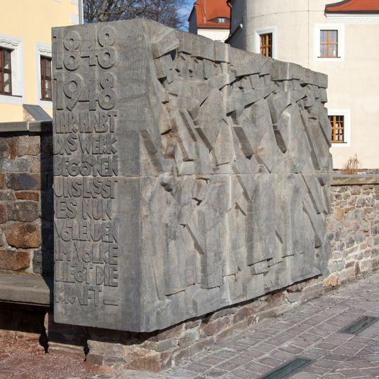 Gedenkstein für Revolution von 1848 Schloßplatz 3