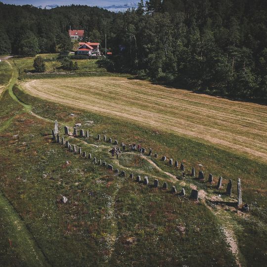 Barco de pedra de Blomsholm