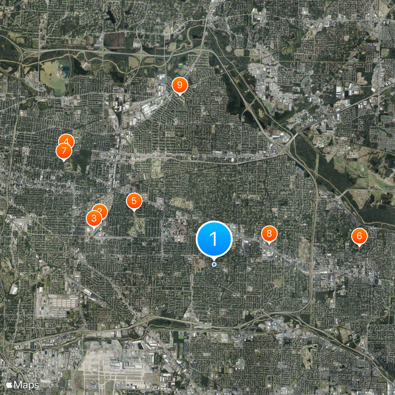 Elvis Presley House Mapa