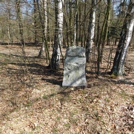 Pomník ing. Kryštofa Liebicha ve Voděradských bučinách