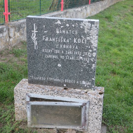 Pomníček Františka Kočího