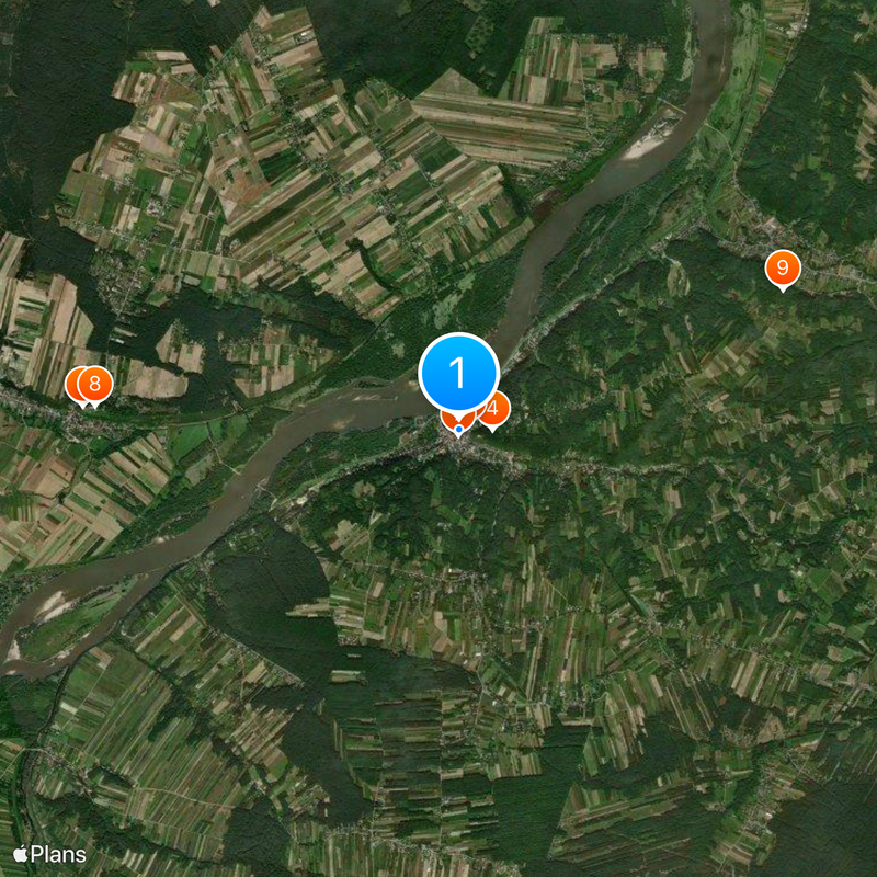 Kazimierz Dolny Kaart