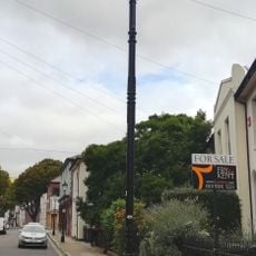 Lamp Column In Pavement Outside Number 13