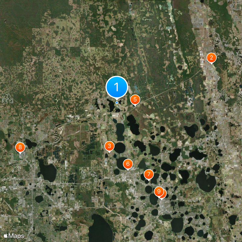 Fantasy of Flight Map