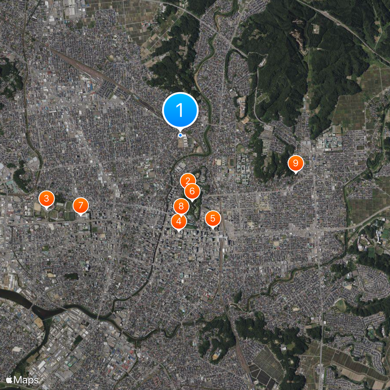 Akita Prefectural Akita Technical High School Map