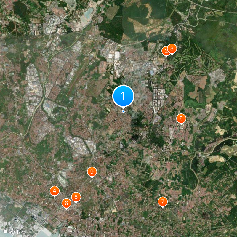 Multimedia University Map