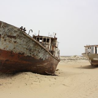 Moynaq ship graveyard