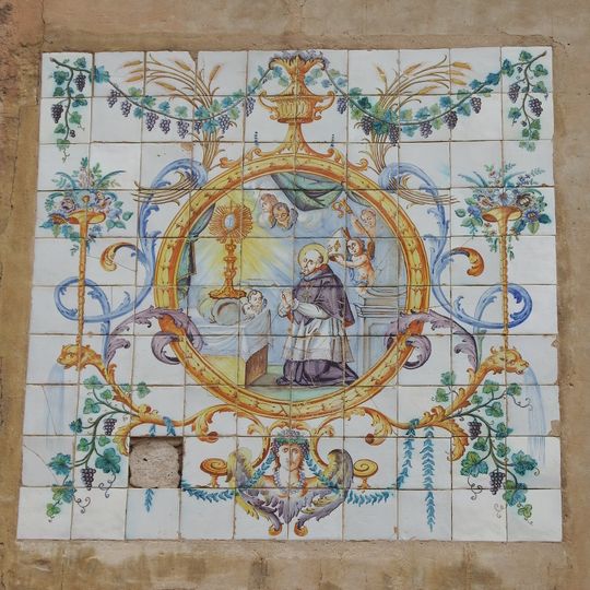 Ceramic panel of Saint John of Ribera
