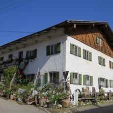 Wohnteil des ehemaligen Einfirsthofs, sog. beim Glaser