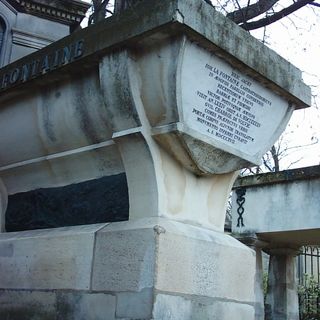 La Fontaine's tomb