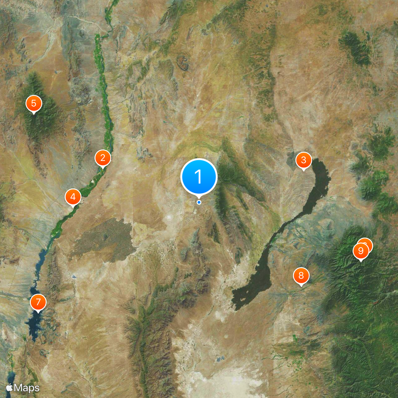 McDonald Ranch House Mappa