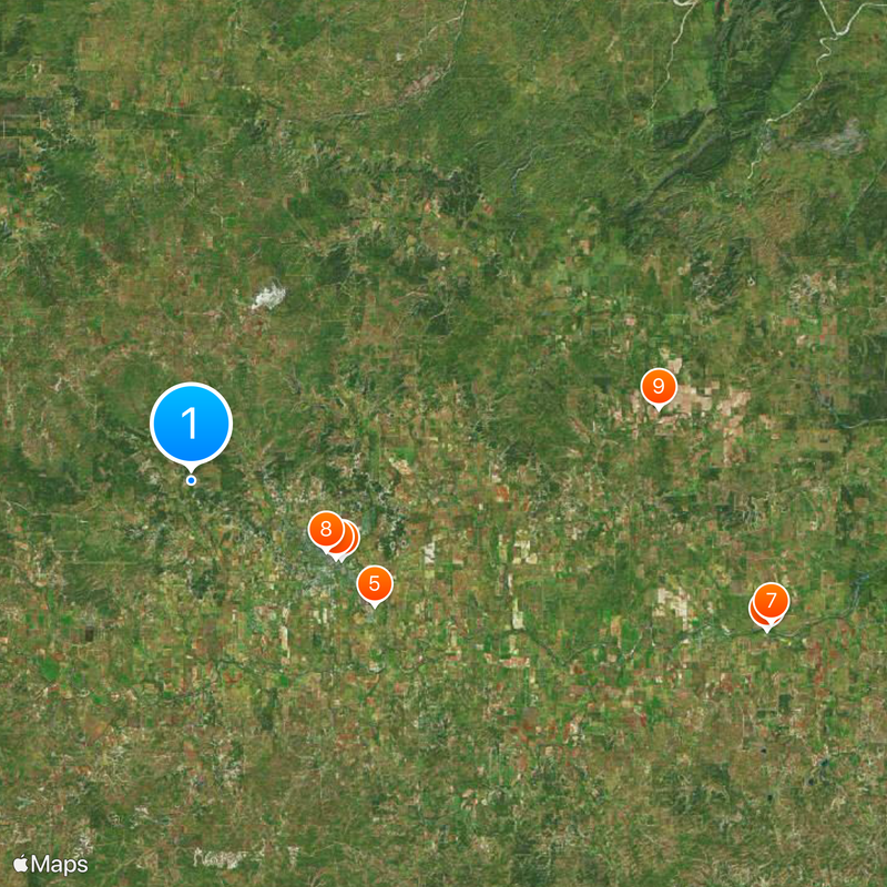 Gillespie County Map