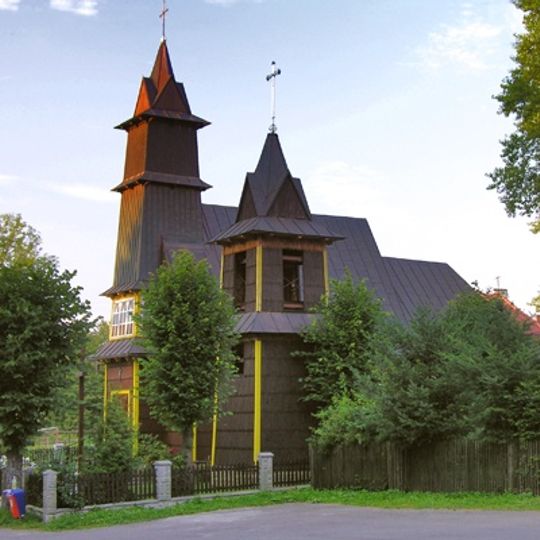 Immaculate Heart of Mary church in Soblówka