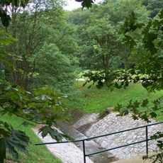 Most ulice Nad Hliníkem přes Motolský potok