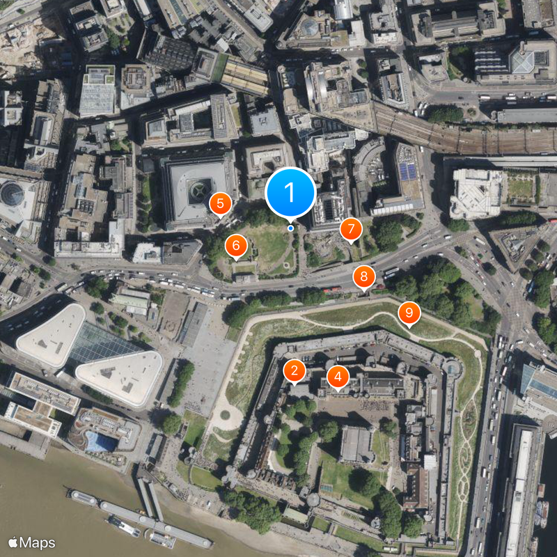Trinity House Map