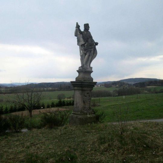 Socha svatého Václava v Nalžovských Horách