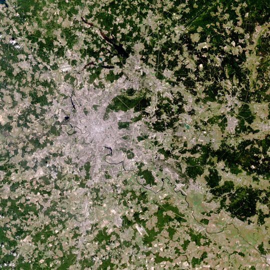 Moscow metropolitan area