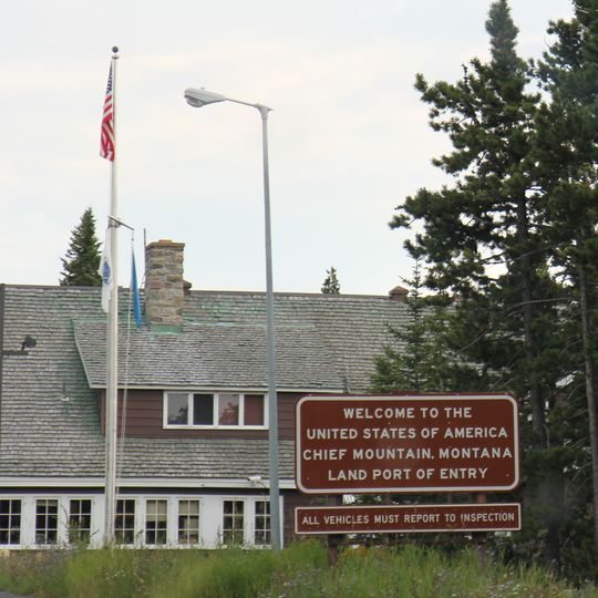 Chief Mountain Border Station and Quarters
