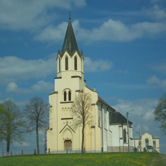 All Saints church in Dudyńce