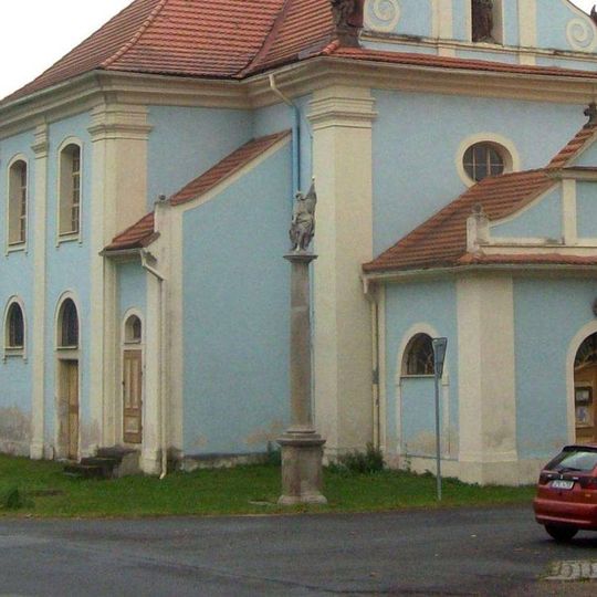 Saint Wenceslaus column in Mirošov