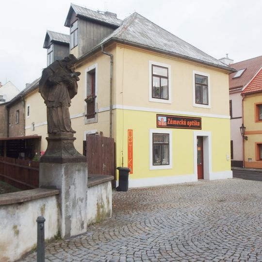 Most přes Široký potok u čp. 153 v Kadani