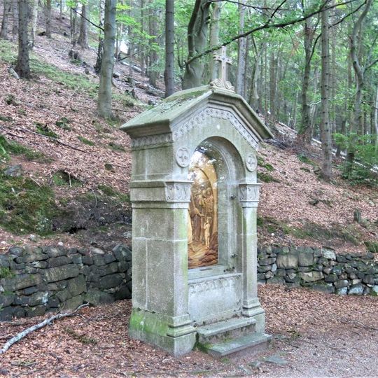 Kaplička zastavení VIII. na křížové cestě v Nejdku