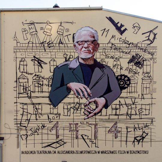 Mural Akademia Teatralna