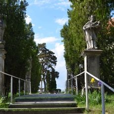 Socha Panny Márie, Immaculaty, pilier