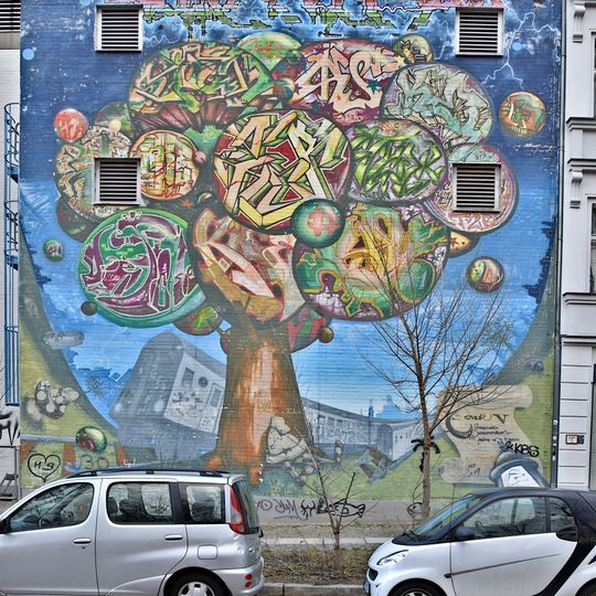 Mural in the Fritschestraße 80