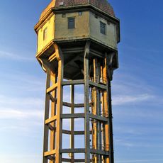 Věžový vodojem sklárny Splintex