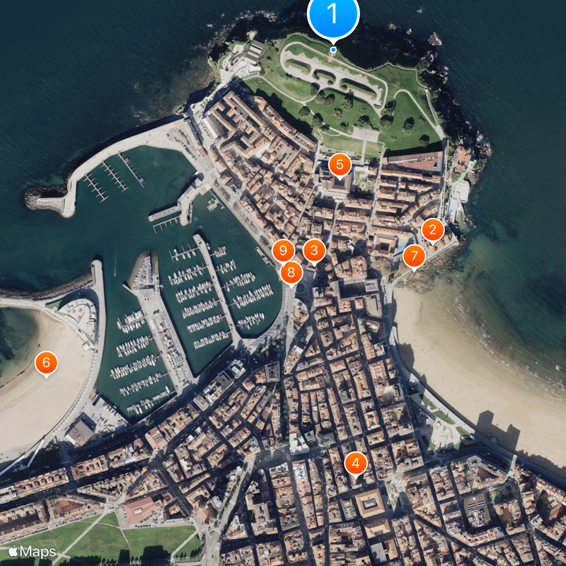 Elogio del Horizonte Mappa