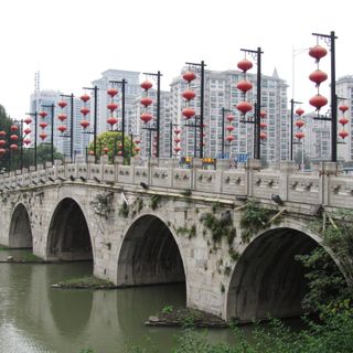 Nine Dragons Bridge in Nanjing