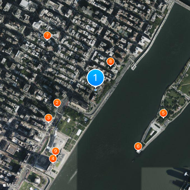 Beekman Place Map