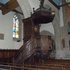 Chaire de l'église Saint-Pierre-et-Saint-Paul de Piré-sur-Seiche