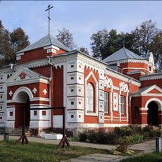 Saint George Orthodox church in Staroje Vysokaje