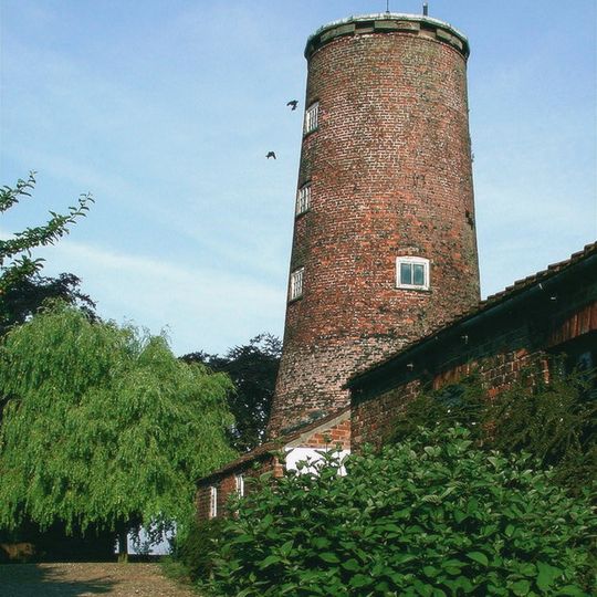 Windmill Tower Approximately 20 Metres South West Of Mill House