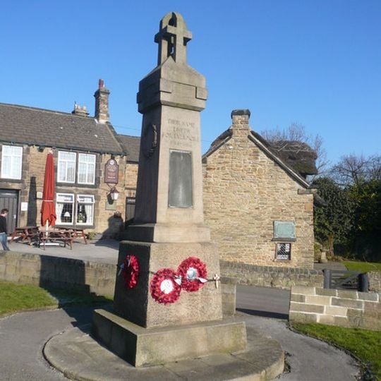 Old Whittington War Memorial, Chesterfield