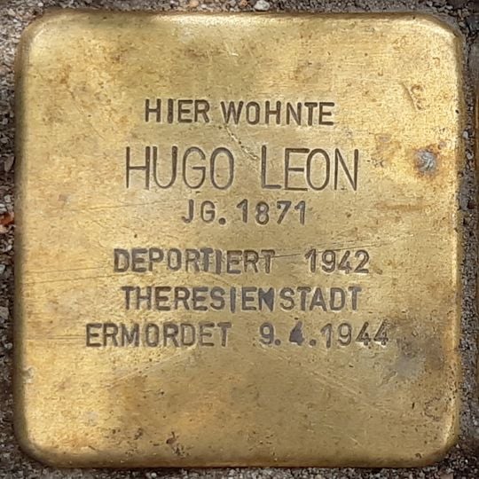 Stolperstein für Hugo Leon
