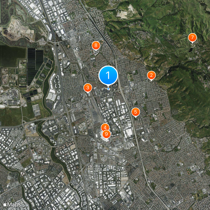 Milpitas Map