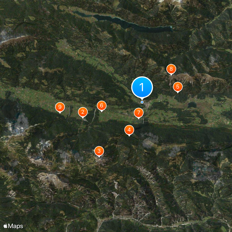 Hermagor-Pressegger See Map