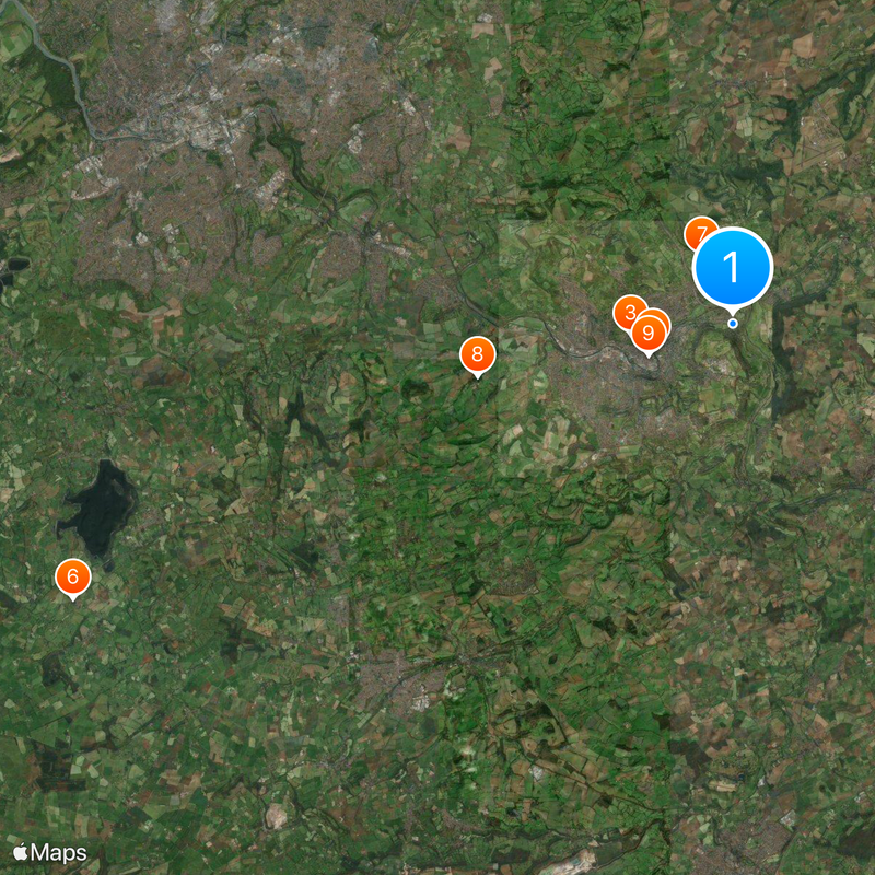 Bath and North East Somerset Mapa