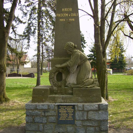 World War I memorial in Cholupice