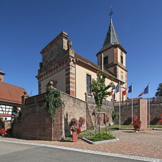 Protestantische Kirche in Climbach