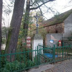 Kříž v Blatné v ulici Na Příkopech