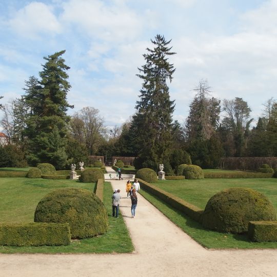 Castle park in Buchlovice