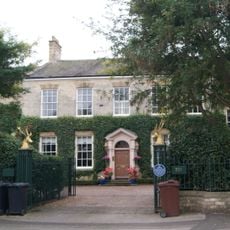 Boston House And Attached Wing Wall