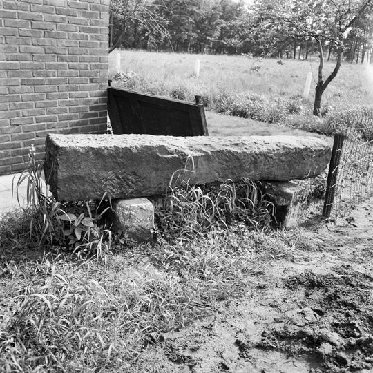 Markepaal, geeft de scheiding aan tussen de marken langelo en honesch