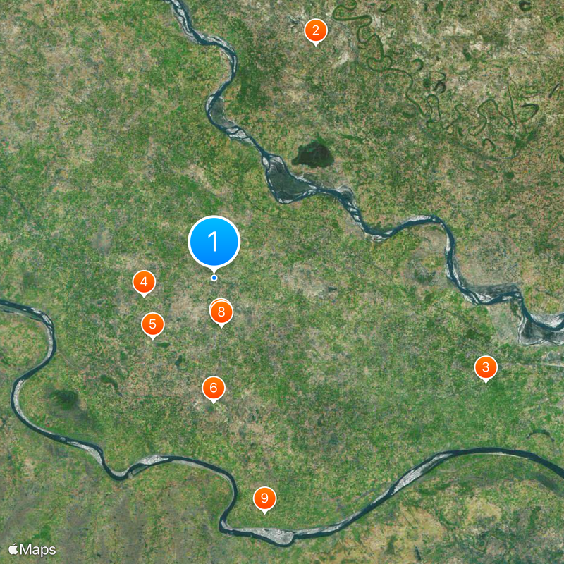 Kaushambi district Map