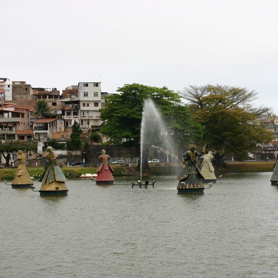Sculptural ensemble of the Dique do Tororó Park
